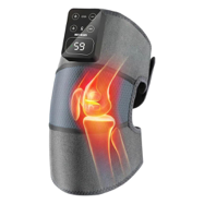 Green Lion Knee Massager - Cordless, 3 in 1, Heat Therapy - Grey