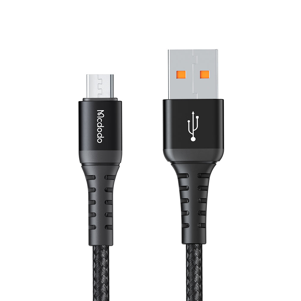 Mcdodo USB-A to Micro-USB Cable, Black, 0.2m or 1m