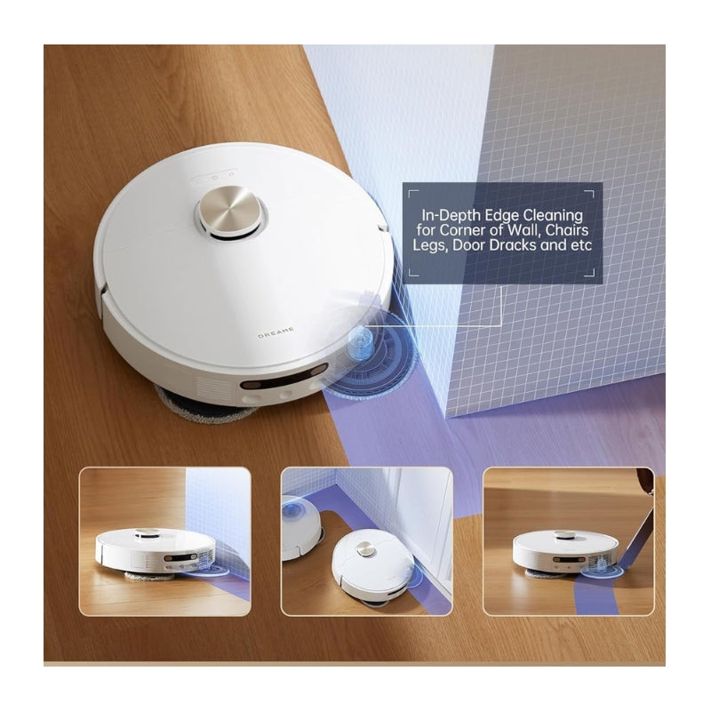Dreame L10s Pro Ultra White Robot Vacuum and Mop - White