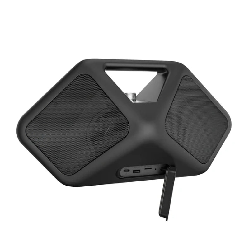 BUGANI Reform Portable Bluetooth Speaker, 120W Peak, Black