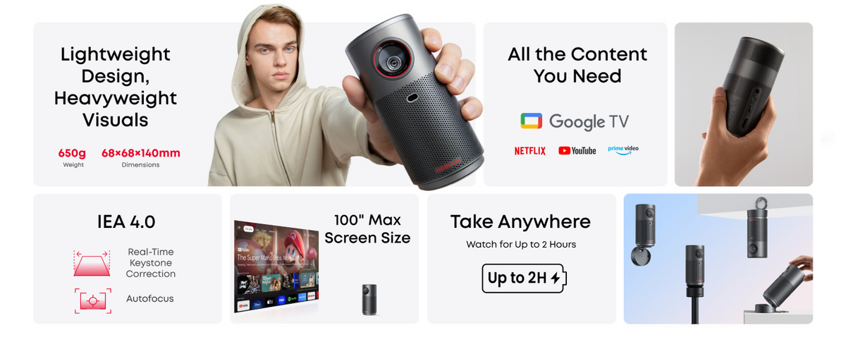 Anker Nebula Capsule Air - تجربة العرض