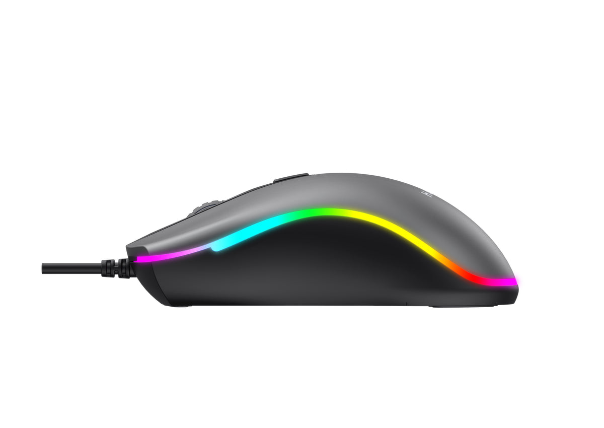 Havit MS1010 Wired RGB Gaming Mouse, Black, Black, original view 5