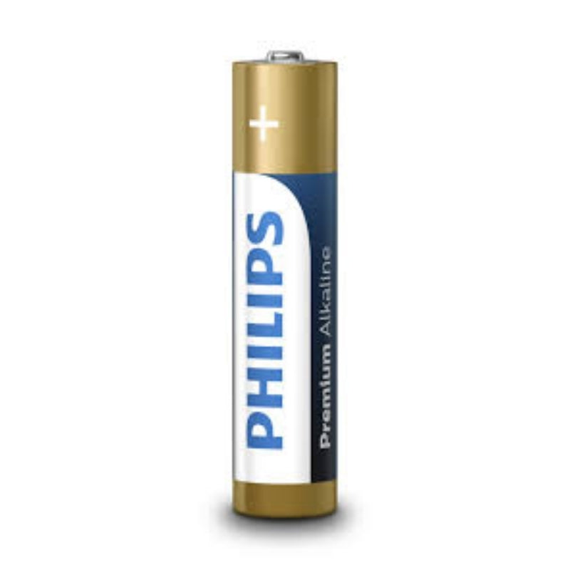 Philips Premium Alkaline 1.5V Batteries, 4-Pack, AA or AAA