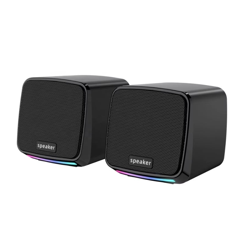 Havit SK764 Wired Stereo Desktop Speakers, Black