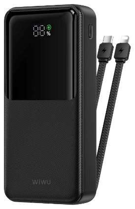 باور بنك 20000mAh بقدرة 22.5W | WIWU Wi-P082 Essen 22.5W أسود