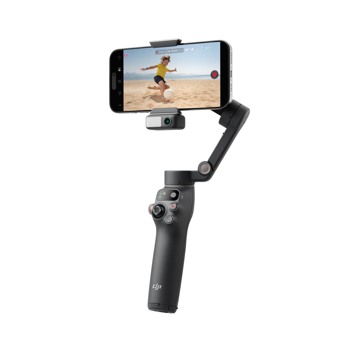 DJI Osmo Mobile 7P مع تمديد الذراع أثناء التصوير