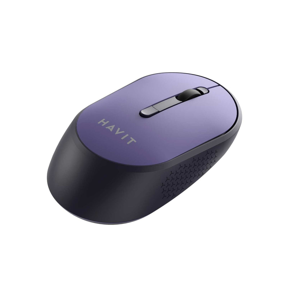 Havit MS78GT Wireless Mouse Purple rear angle