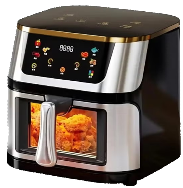 قلاية هوائية دينكس DENX DX3409 — 8 لتر بشاشة لمس ملوّنة