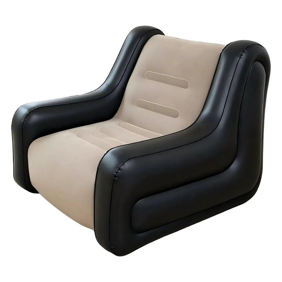 Green Lion Single Seater Inflatable sofa - Beige