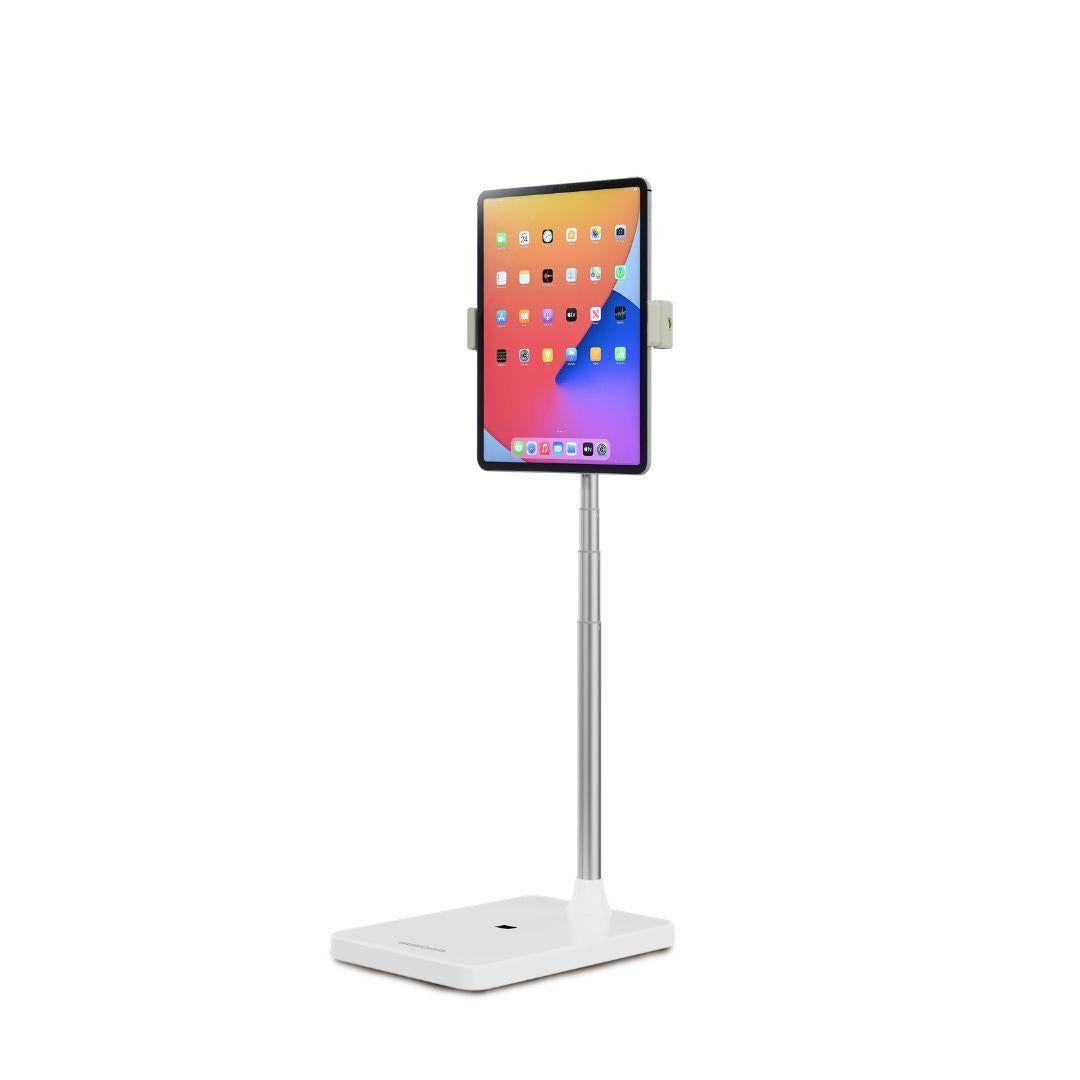 Porodo Multifunctional Phone & Tablet With Extendable Pole - White