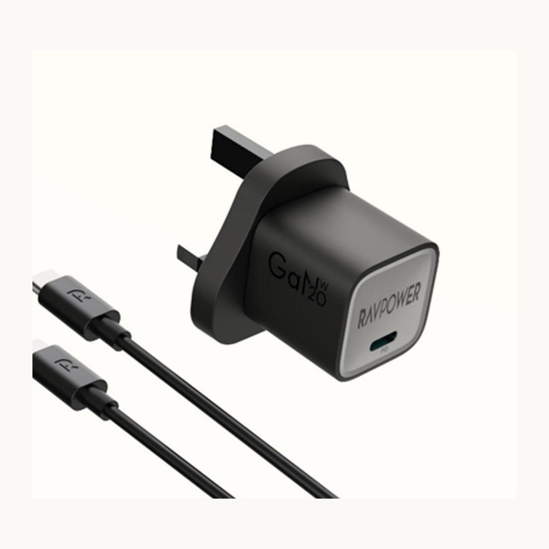 RAVPower RP-PC1057 Charger شاحن جداري مع كابل