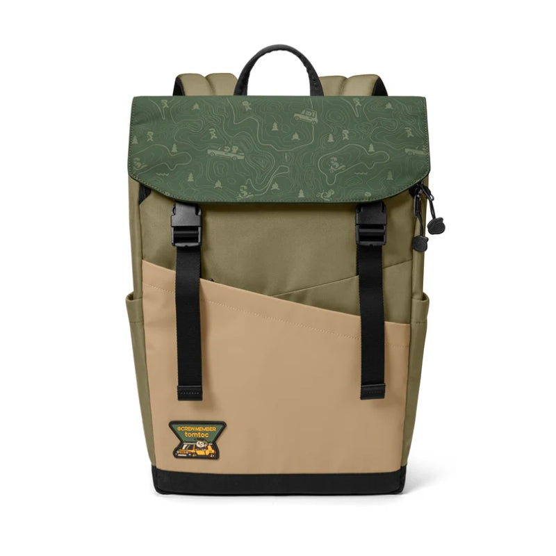حقيبة ظهر Tomtoc Slash-T64 سعة 18 لتر | Tomtoc Slash-T64 18L Backpack — نقشة T64M1T1GC / Patterned