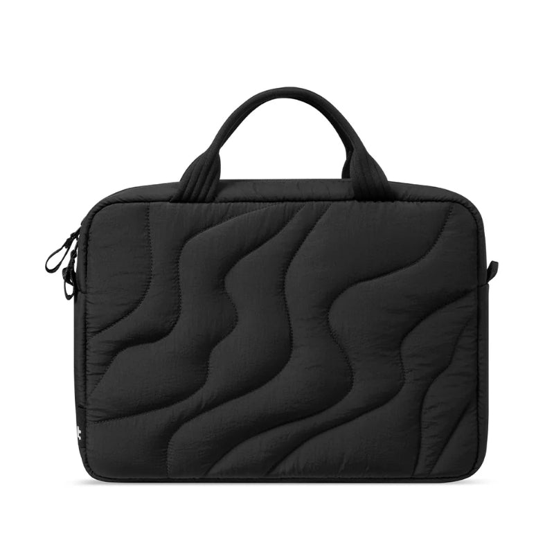 Tomtoc Terra-A28 Puffy 13–14-inch Laptop Handbag | حقيبة تومتوك — أسود / Black