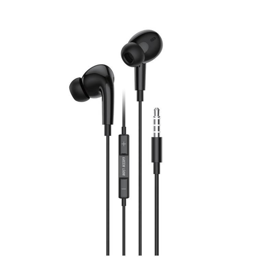 Green Lion GL-Stereo Pro Wire Control With Microphone - Black