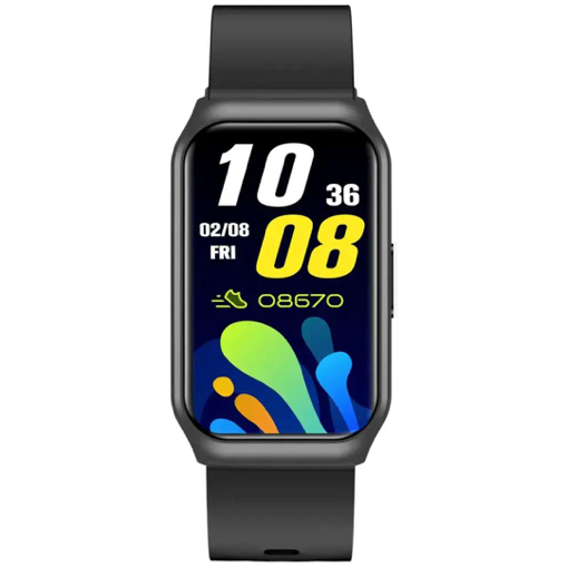 Green Lion Track Fit Smart Watch - Black