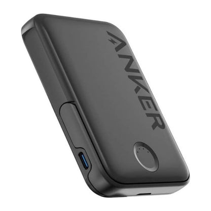 Anker 322 MagGo A1618 5000 mAh Power Bank with Stand, Black - Black