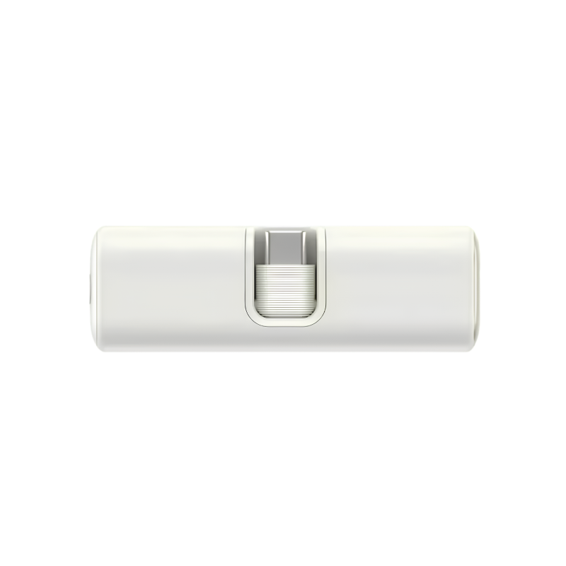 Anker Nano A1653 5000 mAh Power Bank with Foldable USB-C Connector - White