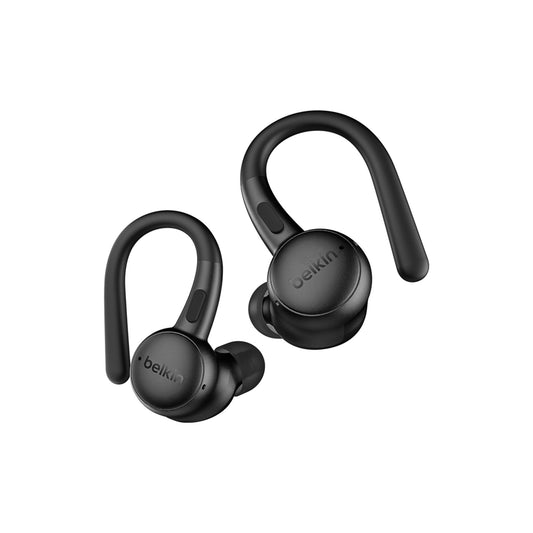 سماعات Belkin SoundForm ActiveFit الرياضية اللاسلكية - أسود - AUC016hqBK