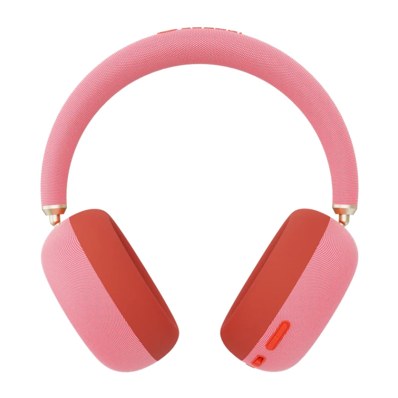 BUGANI AirCore OWH Hybrid Open-Ear Wireless Headphones — Crimson Pulse