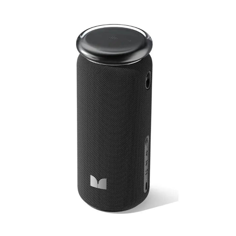 Monster Atomic Glow Portable Bluetooth Speaker with RGB Lighting — Silver