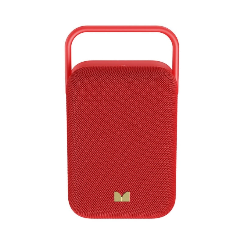 Monster Atomic Tower Portable Bluetooth Speaker, Red