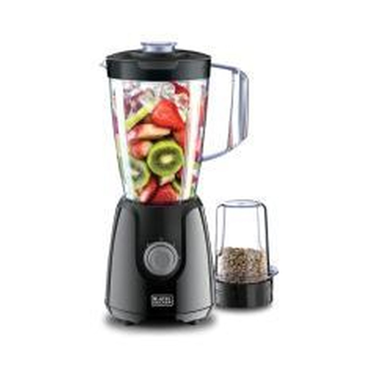 Black+Decker BX430J-B5 خلاط كهربائي مع وعاء إضافي ومطحنة