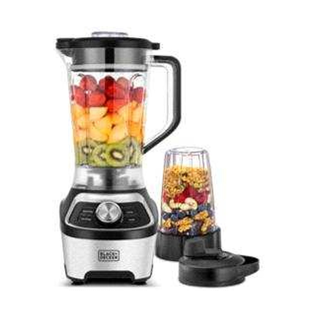 Black+Decker BXH1200-B5 خلاط كهربائي 1200 واط مع كوب سفر
