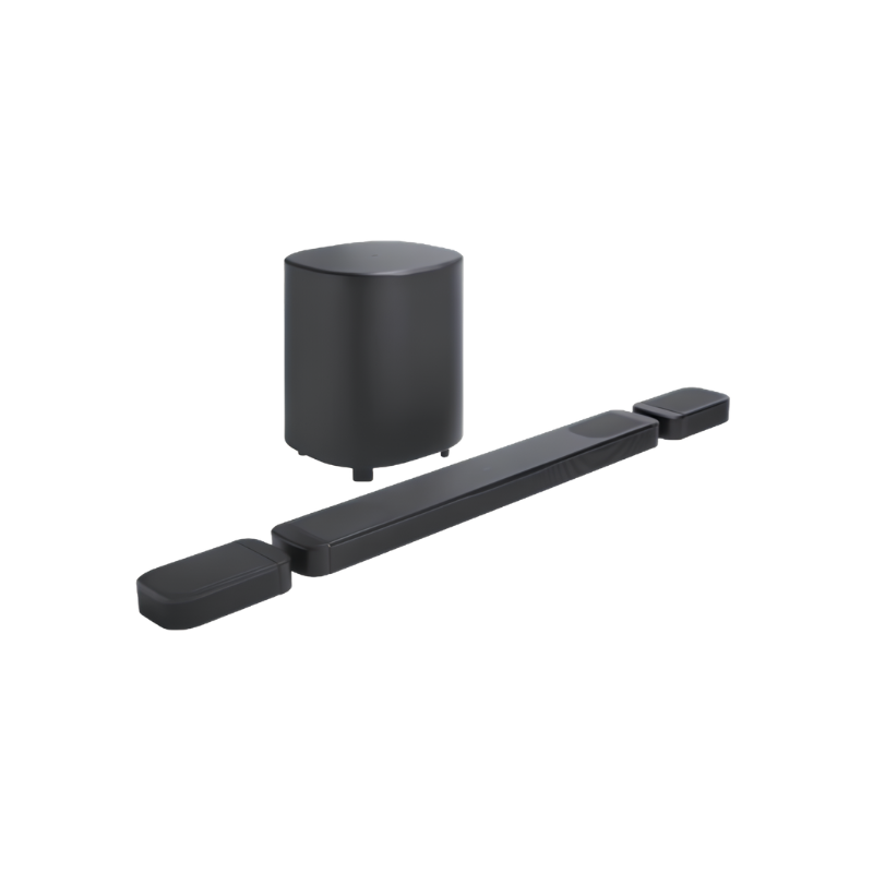 JBL Bar 1000MK2 7.1.4 Soundbar with Detachable Surround Speakers, Black, original view 3