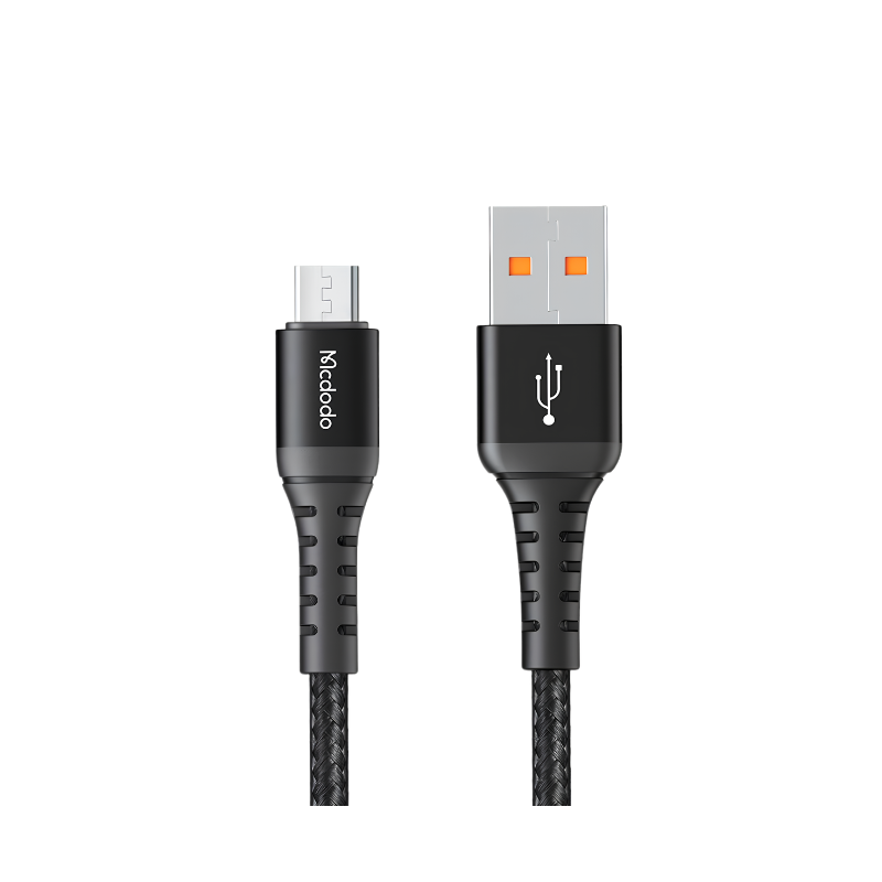 Mcdodo USB-A to Micro-USB Cable, Black, 0.2m or 1m