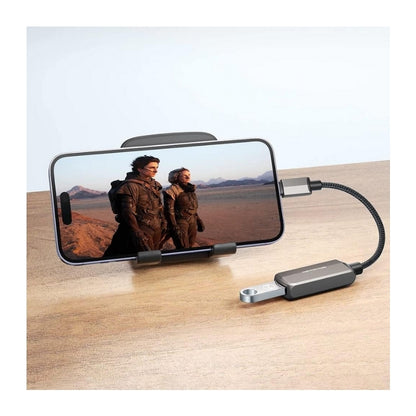 Mcdodo CA-2690 Lightning to USB-A OTG Adapter with Lightning Charging, Dark Gray, original view 5