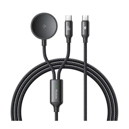 Mcdodo CA-4210 USB-C to USB-C Cable & Samsung Watch Charger, 1.2 m