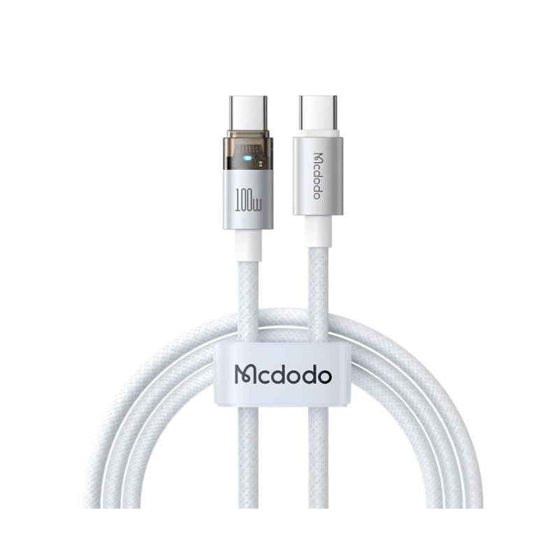 Mcdodo CA-558 USB-C to USB-C Lighted Cable, 100W, 1.2 m