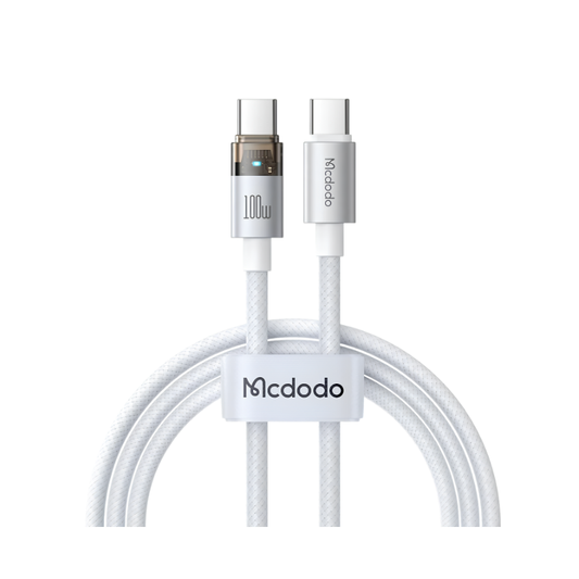 Mcdodo CA-558 USB-C to USB-C Lighted Cable, 100W, 1.2 m