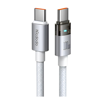 Mcdodo CA-558 USB-C to USB-C Lighted Cable, 100W, 1.2 m