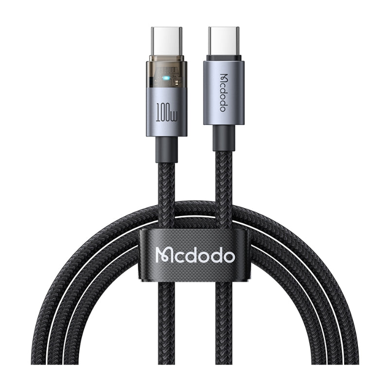 Mcdodo CA-558 USB-C to USB-C Lighted Cable, 100W, 1.2 m