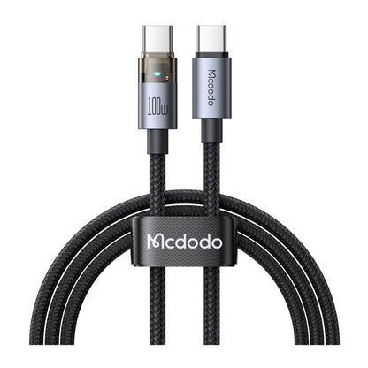 Mcdodo CA-558 USB-C to USB-C Lighted Cable, 100W, 1.2 m
