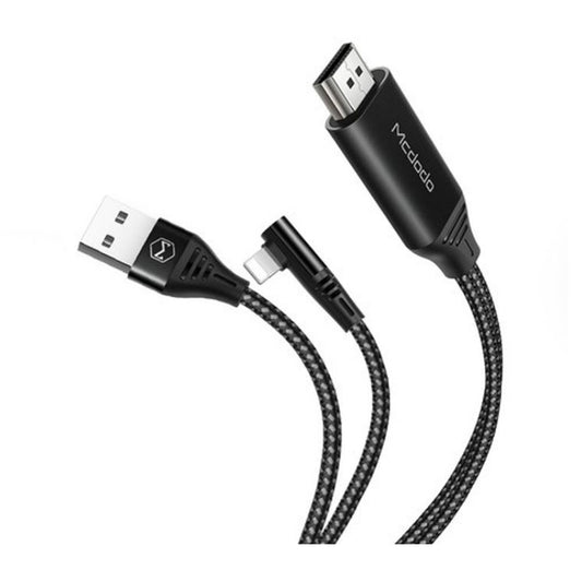 Mcdodo CA-6400 Lightning to HDMI Cable, 2 m, Black