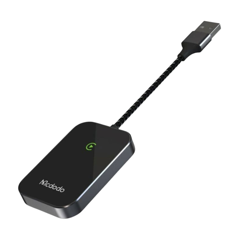 Mcdodo CA-7210 Wired-to-Wireless Apple CarPlay Adapter, Black, original view 3
