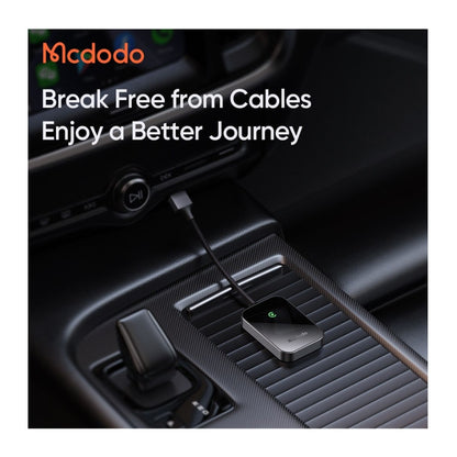 Mcdodo CA-7210 Wired-to-Wireless Apple CarPlay Adapter, Black, original view 6