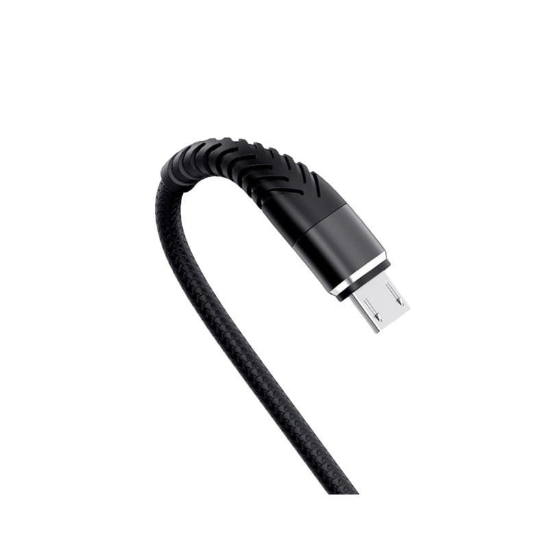Havit CB706 USB-A to Micro USB Braided Cable, 1 m, Black, original view 1