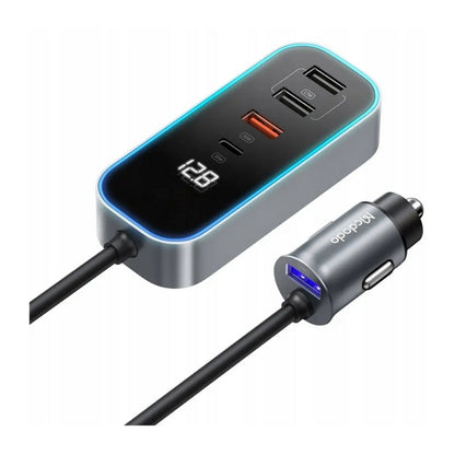 Mcdodo CC-1900 5-Port Car Charger, 107 W, 1.5 m Cable