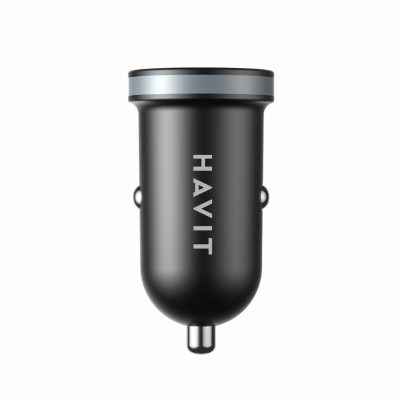 Havit CC2043 USB-C & USB-A Car Charger, PD 30 W