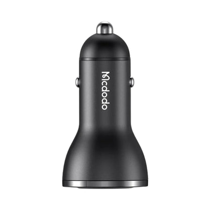 Mcdodo CC-5670 Digital Voltage Display Car Charger, USB-C & USB-A, Up to 95 W, Black, original view 1