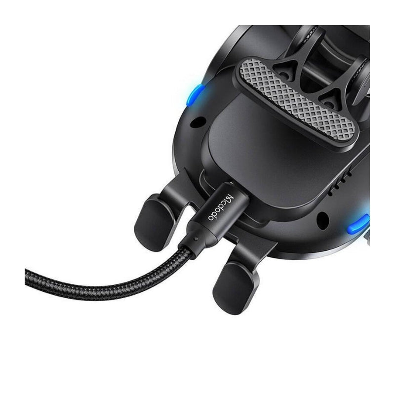 Mcdodo CH-1600 Dual-Coil 15W Wireless Car Charging Holder – Black - view 4