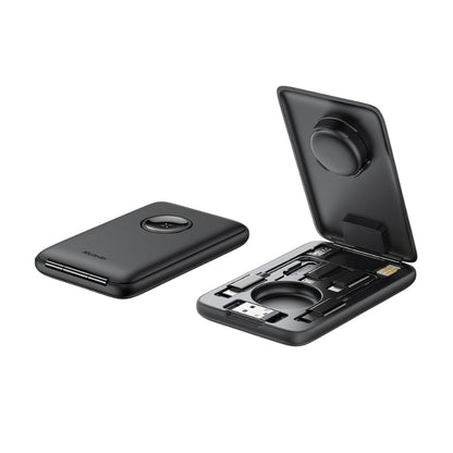 Mcdodo CH-2440 Multifunction Accessory Case with Apple Watch Charger, Black, original view 1