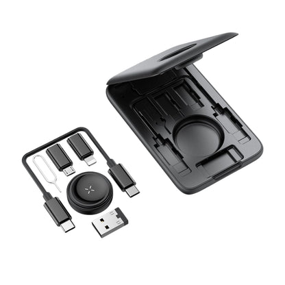 Mcdodo CH-2440 Multifunction Accessory Case with Apple Watch Charger, Black, original view 3
