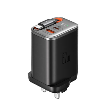 Mcdodo CH-409 FreeGo UK charger, Black, original view 2