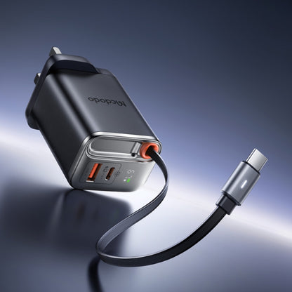 Mcdodo CH-409 FreeGo UK charger, Black, original view 7