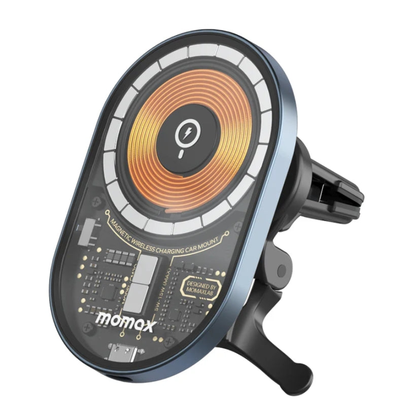 Momax Q.Mag Mount 3 CM20E Magnetic Wireless Car Mount Charger, Up to15 W, original view 3