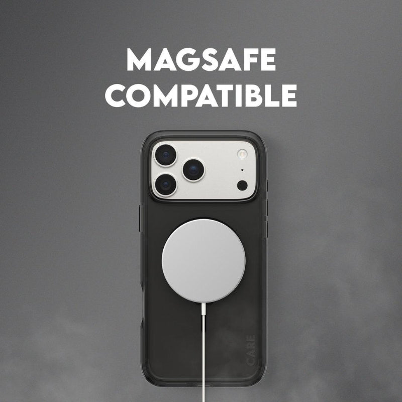 CARE by PanzerGlass Smokey MagSafe Case for iPhone 17 Pro – Smokey Black - view 2